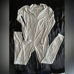 Lucky brand jumpsuit. Grey